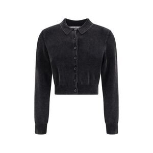 Alexander Wang Women Polo Cardigan Crop